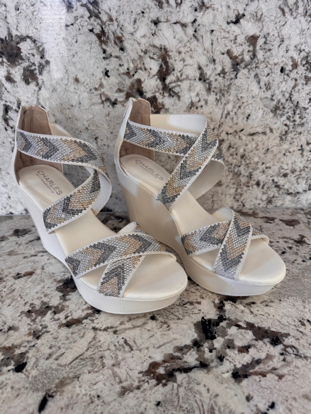 Charles David Platform Sandals